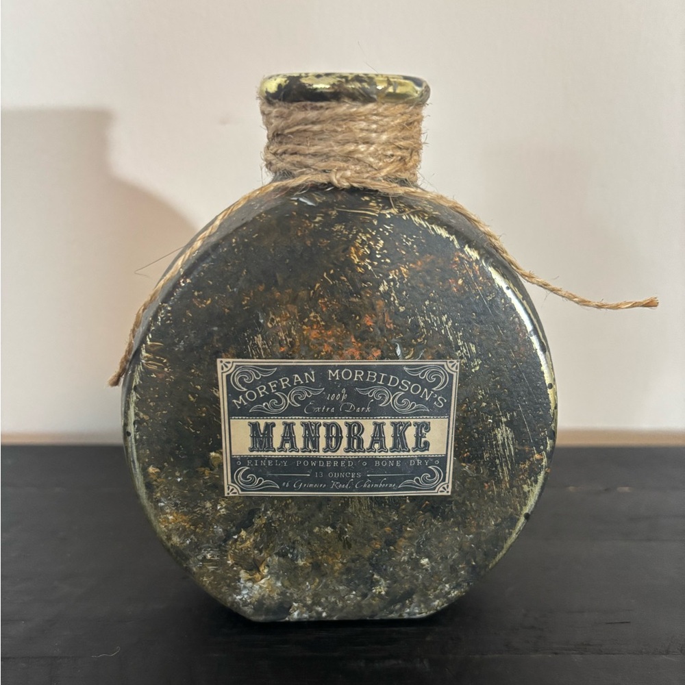 Handmade Mandrake Apothecary Bottle